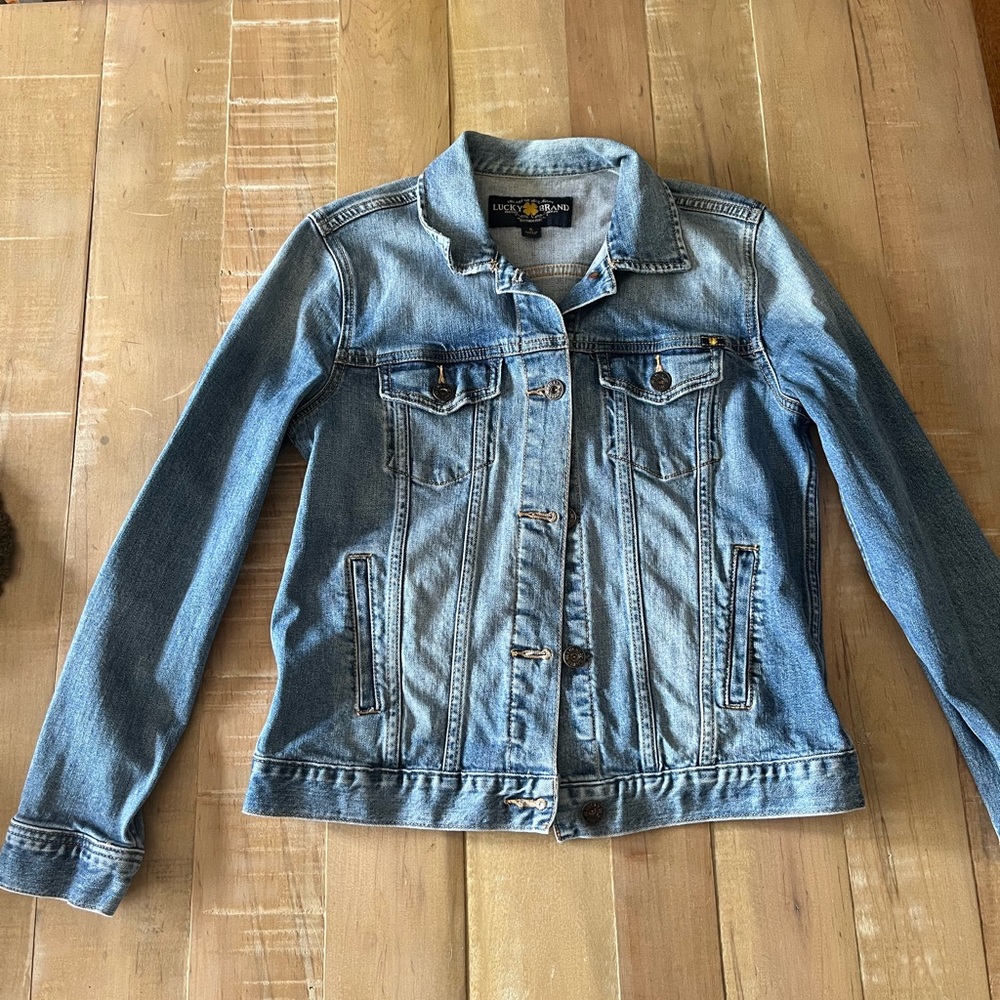 Lucky Brand Light Blue Denim Jacket